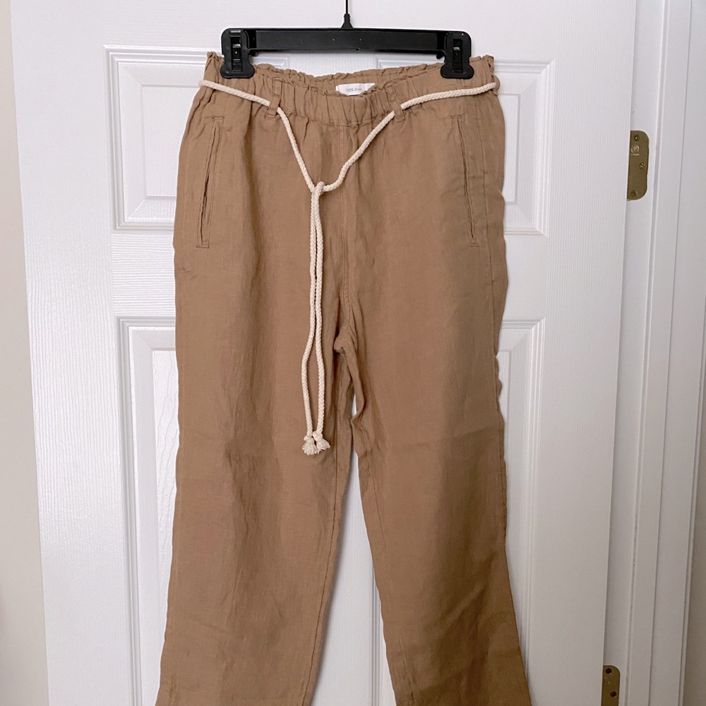 C&C California 100% linen pants